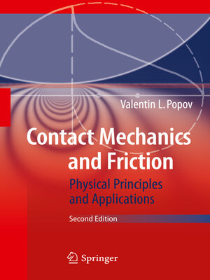 cover image of Contact Mechanics and Friction